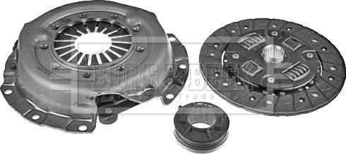 Borg & Beck HK6758 - Комплект съединител vvparts.bg