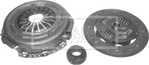 Borg & Beck HK6757 - Комплект съединител vvparts.bg