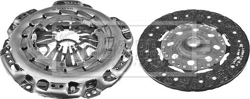 Borg & Beck HK2657 - Комплект съединител vvparts.bg