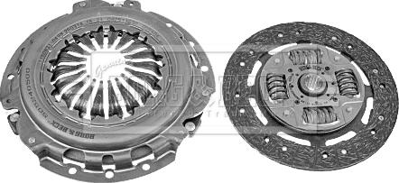 Borg & Beck HK2046 - Комплект съединител vvparts.bg