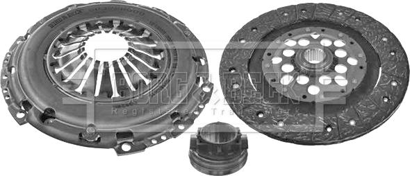 Borg & Beck HK2163 - Комплект съединител vvparts.bg