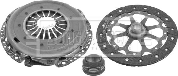 Borg & Beck HK2810 - Комплект съединител vvparts.bg