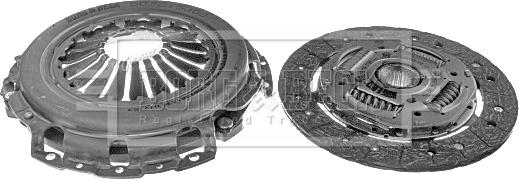 Borg & Beck HK2368 - Комплект съединител vvparts.bg
