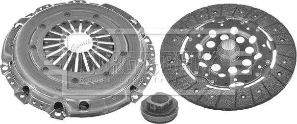 Borg & Beck HK2255 - Комплект съединител vvparts.bg