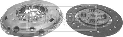 Borg & Beck HK2280 - Комплект съединител vvparts.bg