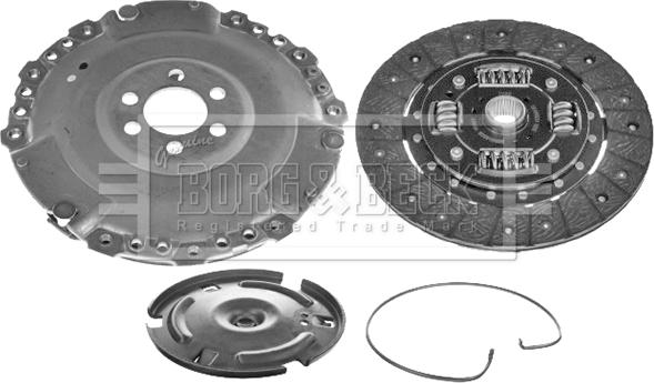 Borg & Beck HK7749 - Комплект съединител vvparts.bg