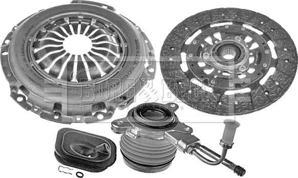 Borg & Beck HKT1173 - Комплект съединител vvparts.bg