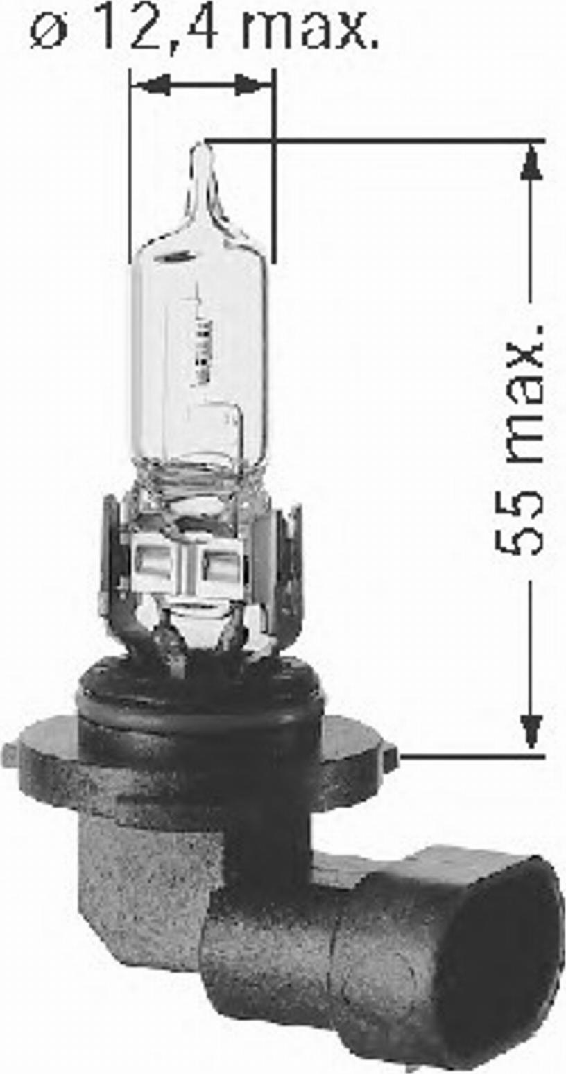 BorgWarner (BERU) 0500112650 - Крушка с нагреваема жичка, фар за мъгла vvparts.bg