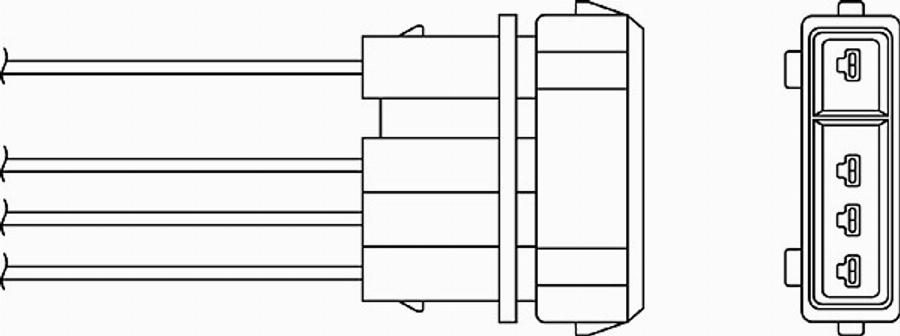 BorgWarner (BERU) 0 824 010 045 - Ламбда-сонда vvparts.bg