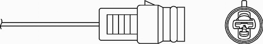 BorgWarner (BERU) 0 824 010 054 - Ламбда-сонда vvparts.bg