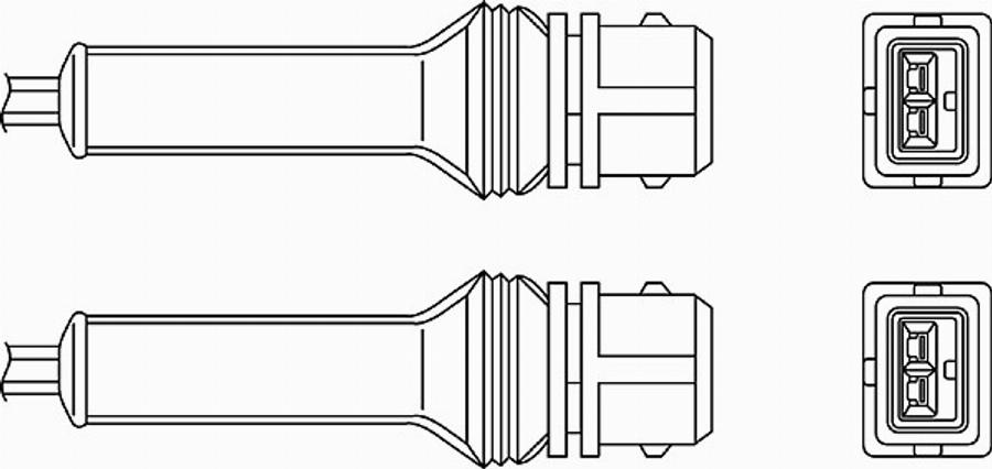 BorgWarner (BERU) 0 824 010 031 - Ламбда-сонда vvparts.bg