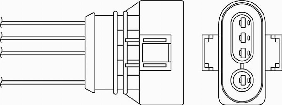 BorgWarner (BERU) 0 824 010 023 - Ламбда-сонда vvparts.bg