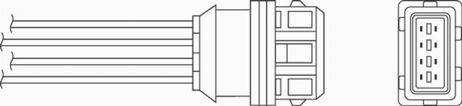 BorgWarner (BERU) 0824010164 - Ламбда-сонда vvparts.bg