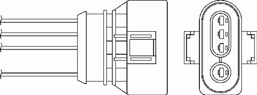 BorgWarner (BERU) 0 824 010 309 - Ламбда-сонда vvparts.bg