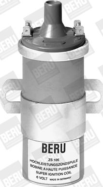 BorgWarner (BERU) ZS105 - Запалителна бобина vvparts.bg