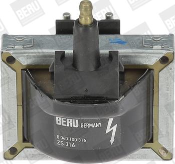 BorgWarner (BERU) ZS316 - Запалителна бобина vvparts.bg