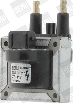 BorgWarner (BERU) ZS317 - Запалителна бобина vvparts.bg