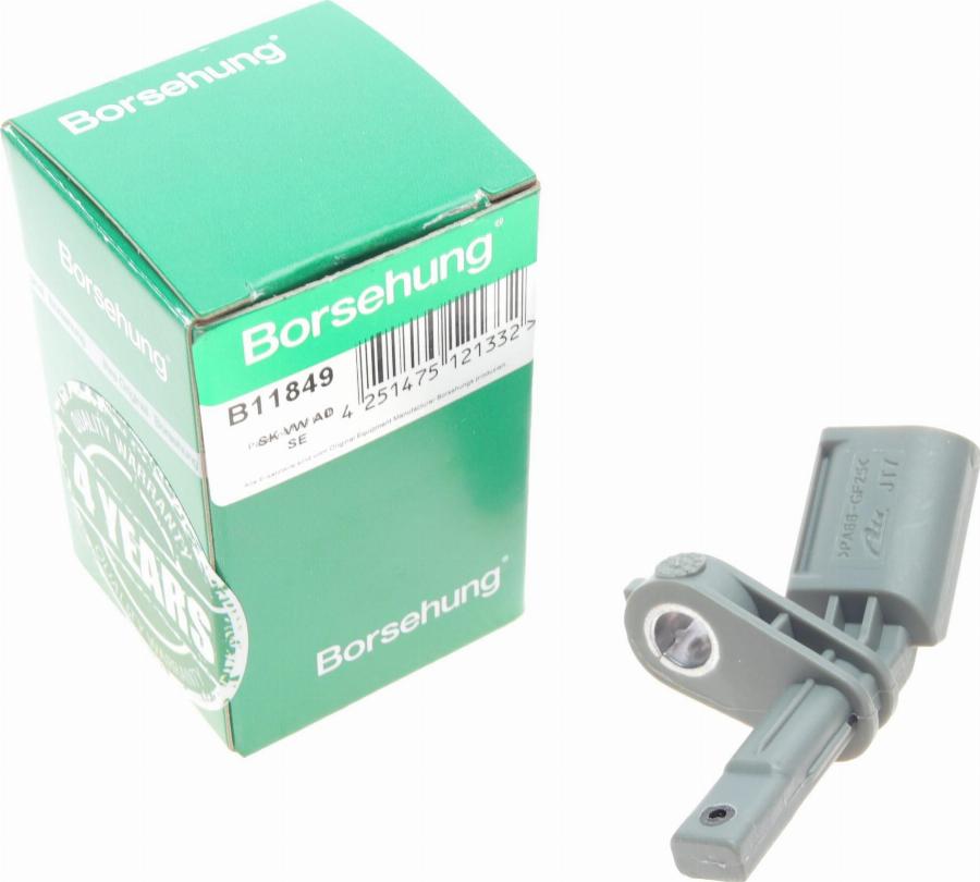 Borsehung B11849 - Датчик, обороти на колелото vvparts.bg