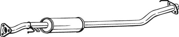 Bosal 284-447 - Средно гърне vvparts.bg