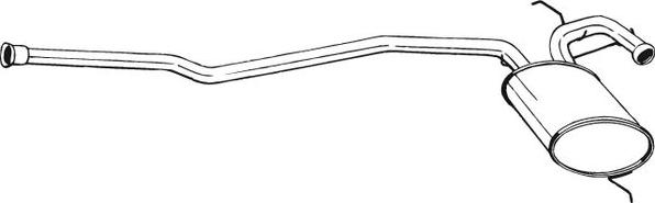 Bosal 283-219 - Средно гърне vvparts.bg