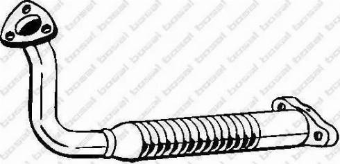 Bosal 740-267 - Изпускателна тръба vvparts.bg