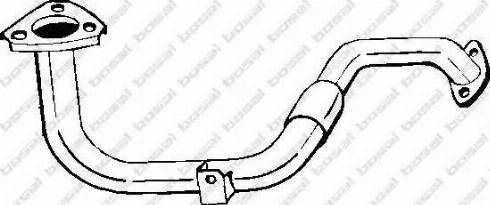 Bosal 788-493 - Изпускателна тръба vvparts.bg