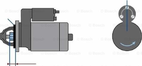 BOSCH 9 000 143 204 - Стартер vvparts.bg