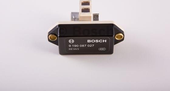 BOSCH 9 190 087 027 - Регулатор на генератор vvparts.bg
