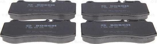 BOSCH 0 986 494 405 - Комплект спирачно феродо, дискови спирачки vvparts.bg