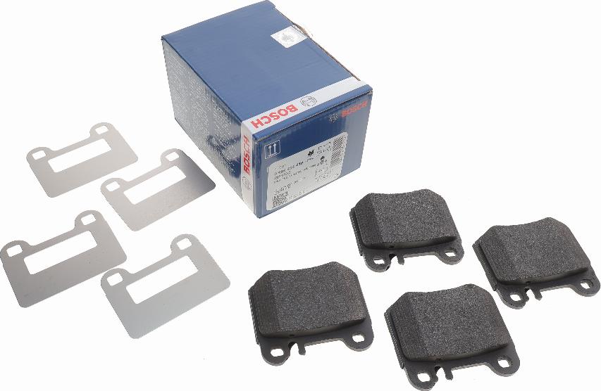 BOSCH 0 986 494 410 - Комплект спирачно феродо, дискови спирачки vvparts.bg