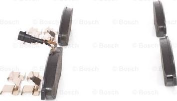 BOSCH 0 986 494 591 - Комплект спирачно феродо, дискови спирачки vvparts.bg