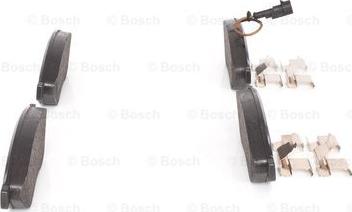 BOSCH 0 986 494 591 - Комплект спирачно феродо, дискови спирачки vvparts.bg