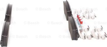 BOSCH 0 986 494 592 - Комплект спирачно феродо, дискови спирачки vvparts.bg