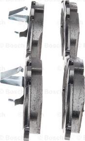 BOSCH 0 986 494 504 - Комплект спирачно феродо, дискови спирачки vvparts.bg