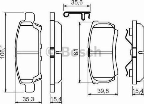 Magneti Marelli 363700201395 - Комплект спирачно феродо, дискови спирачки vvparts.bg