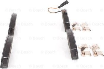 BOSCH 0 986 494 589 - Комплект спирачно феродо, дискови спирачки vvparts.bg