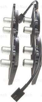 BOSCH 0 986 494 539 - Комплект спирачно феродо, дискови спирачки vvparts.bg