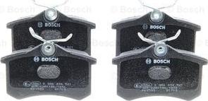 BOSCH 0 986 494 521 - Комплект спирачно феродо, дискови спирачки vvparts.bg