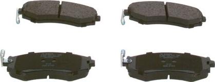 BOSCH 0 986 494 571 - Комплект спирачно феродо, дискови спирачки vvparts.bg