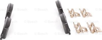 BOSCH 0 986 494 649 - Комплект спирачно феродо, дискови спирачки vvparts.bg