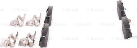 BOSCH 0 986 494 654 - Комплект спирачно феродо, дискови спирачки vvparts.bg