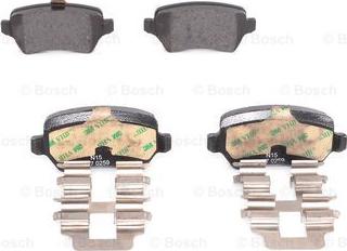 BOSCH 0 986 494 654 - Комплект спирачно феродо, дискови спирачки vvparts.bg