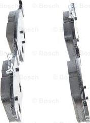 BOSCH 0 986 494 658 - Комплект спирачно феродо, дискови спирачки vvparts.bg