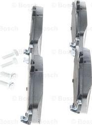 BOSCH 0 986 494 662 - Комплект спирачно феродо, дискови спирачки vvparts.bg