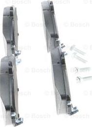 BOSCH 0 986 494 662 - Комплект спирачно феродо, дискови спирачки vvparts.bg