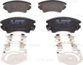 BOSCH 0 986 494 609 - Комплект спирачно феродо, дискови спирачки vvparts.bg