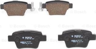 BOSCH 0 986 494 605 - Комплект спирачно феродо, дискови спирачки vvparts.bg