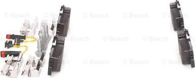 BOSCH 0 986 494 603 - Комплект спирачно феродо, дискови спирачки vvparts.bg