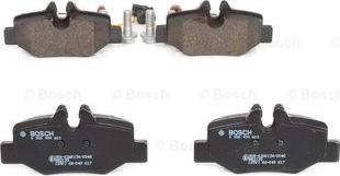 BOSCH 0 986 494 603 - Комплект спирачно феродо, дискови спирачки vvparts.bg