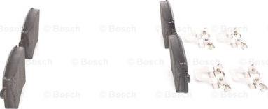 BOSCH 0 986 494 637 - Комплект спирачно феродо, дискови спирачки vvparts.bg